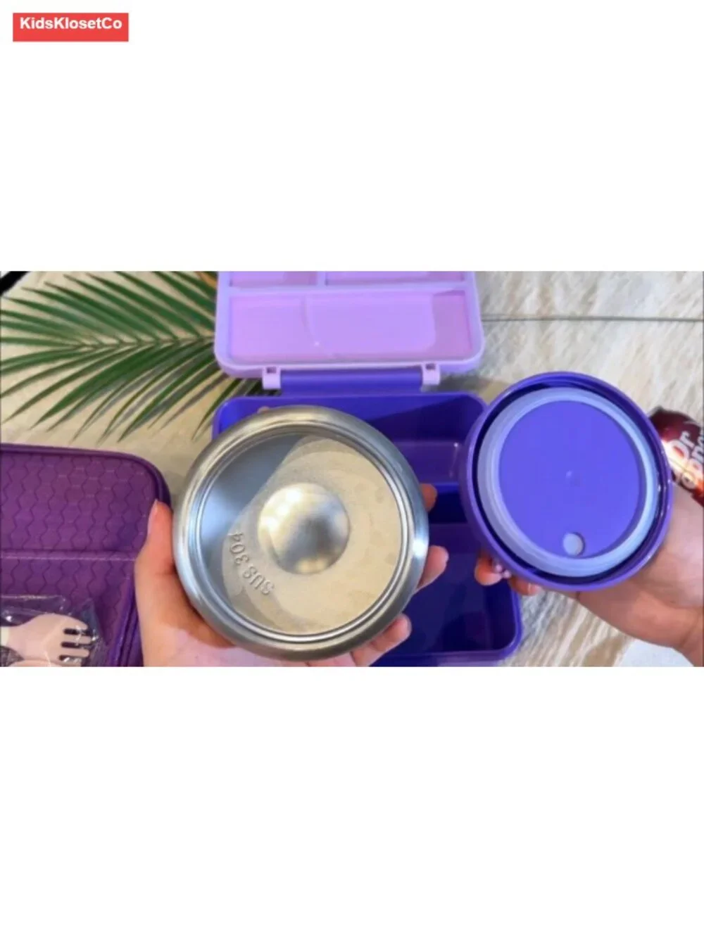 Bento Lunch Box Set for Kids with Thermo Jar and Insulated Bag, Leak-Proof
